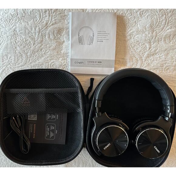 Cowin E7 Pro Noise Cancelling Headphones, Brand New - Picture 4 of 7